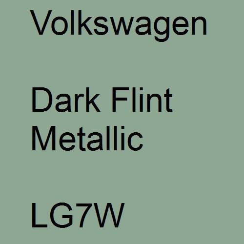 Volkswagen, Dark Flint Metallic, LG7W.